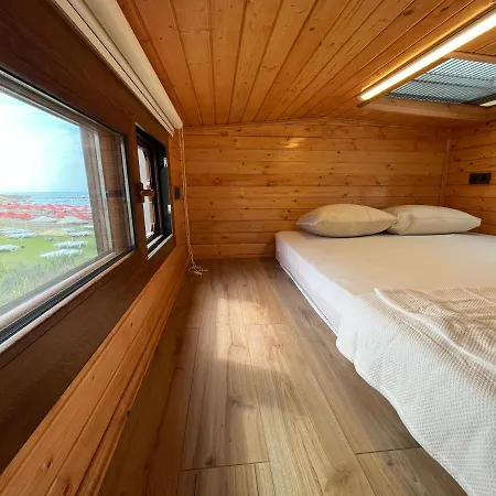 Holiday home Tiny House Yazlik Ev Mavi Beyaz Icinde *